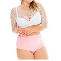 Calçola Cor Lisa 100% Algodão Plus Size Tamanho G1 ao G6 Top Girl Calçola Cor Lisa 100% Algodão Plus Size Tamanho G1 ao G6 Top Girl