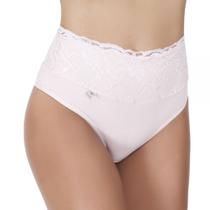Calçola de Algodão Egípcio com Barra Renda Forrada e Cavada nas Costas (FIO)