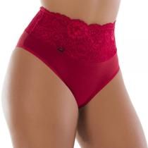 Calçola de Algodão Egípcio com Barra Renda Forrada e Cavada nas Costas (FIO)