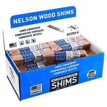 Calços compostos Nelson Wood 8" pacote com 12 Calços compostos Nelson Wood 8" pacote com 12