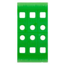 Calços de construção Handi-Shim Heavy Duty, pacote 1/32 (verde)