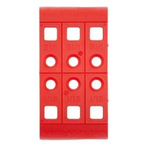 Calços de construção Handi-Shim HS11640RD, plástico de 1,6 mm, pacote com 40