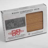 Calços de madeira Nelson WC8-32-15-50 compostos 8 polegadas e 32 unidades