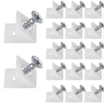 Calços para gaveta YUNFOOK, kit com 50 suportes plásticos de reparo Calços para gaveta YUNFOOK, kit com 50 suportes plásticos de reparo