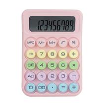 Calculadora 12 Dígitos YP8803 Candy Color YINS PAPER Rosa Calculadora 12 Dígitos YP8803 Candy Color YINS PAPER Rosa