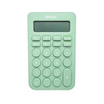 Calculadora 8 Dígitos De Mesa Candy Verde Letron Leonora - 99334 Calculadora 8 Dígitos De Mesa Candy Verde Letron Leonora - 99334