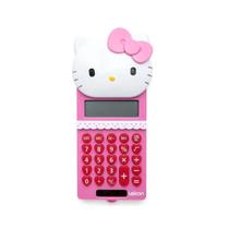 Calculadora 8 Dígitos Hello Kitty c/ Tampa Reclinável Letron