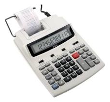 Calculadora bobina Elgin MR 6125 cor branco Calculadora bobina Elgin MR 6125 cor branco