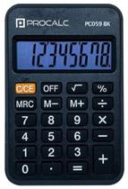 Calculadora Bolso Preta PC059BK Procalc