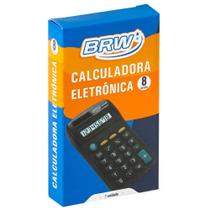 Calculadora BRW Eletrônica Led com 8 Dígitos