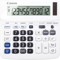 Calculadora Canon TX-220TSII LCD de 12 dígitos, branca Calculadora Canon TX-220TSII LCD de 12 dígitos, branca