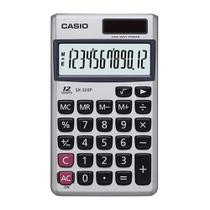 Calculadora Casio de Bolso SX-320P-W 12 Dígitos Prata 28220