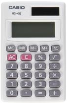 Calculadora Casio HS-4G elementar/secundária de 8 dígitos Calculadora Casio HS-4G elementar/secundária de 8 dígitos
