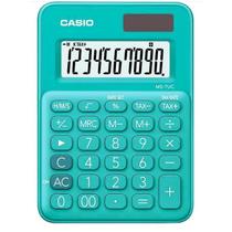 Calculadora Casio MS-7UC-GN (10 Digitos) - Verde