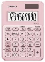 Calculadora Casio MS-7UC-LB (10 Digitos) - Rosa
