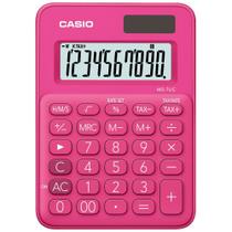 Calculadora Casio MS-7UC-RD - 10 Digitos - Rosa