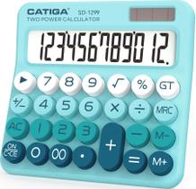 Calculadora CATIGA SD-1299 Interruptor mecânico LCD de 12 dígitos