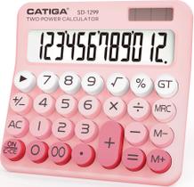 Calculadora CATIGA SD-1299 Interruptor mecânico LCD de 12 dígitos
