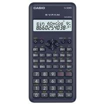 Calculadora cientifica 12 digitos ffx-82ms-2-s4-dh, 240 funcoes display grande preta - Casio
