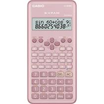 Calculadora Cientifica Casio FX-82MS2PK-W4DT 240 Funcoes Visor em Cristal Liquido Rosa