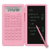 Calculadora Científica com Tablet de Anotações e Caneta Mágica 240 Funções Tela 6 Polegadas 2 EM 1