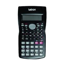 Calculadora científica preta Letron 99324