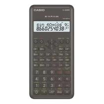 Calculadora Científica, Preta, Visor de 2 Linhas com 10 Dígitos, 240 funções, FX-82MS-2-W4-DH, CASIO CASIO Calculadora Científica, Preta, Visor de 2 Linhas com 10 Dígitos, 240 funções, FX-82MS-2-W4-DH, CASIO CASIO