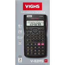 Calculadora científica v-82ms preta 240 funções - vighs