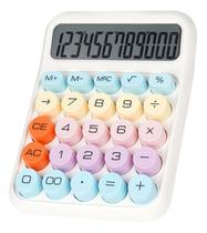 Calculadora Colorida De Mesa 12 Digitos Pequena Simples