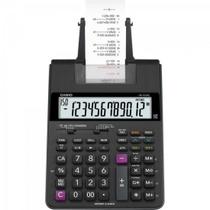 Calculadora Com Bobina Casio HR-100RC 12 Dígitos Bivolt Preta