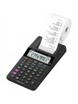Calculadora Com Bobina Casio HR-8RC-WE-B-DC 12 Dígitos Preta