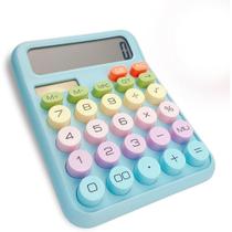 Calculadora com botões grandes e coloridos Calculadora com botões grandes e coloridos