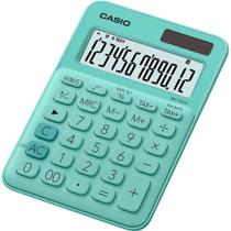 Calculadora Compacta Casio MS-20UC-GN - Verde Calculadora Compacta Casio MS-20UC-GN - Verde