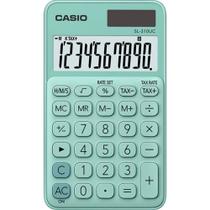 Calculadora Compacta Casio SL-310UC-GN-N-DC - Verde Calculadora Compacta Casio SL-310UC-GN-N-DC - Verde