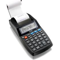 Calculadora Compacta de Mesa c/ Impressora 12 Dígitos Bivolt MA5111
