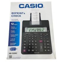 Calculadora de Bobina Completa HR-150RC Casio Cor Preto