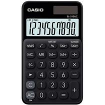 Calculadora de bolso 10 digitos com calculo de horas sl-310uc-bk-n-dc preta - Casio