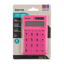 Calculadora De Bolso 8 Dig. Bazze Rosa