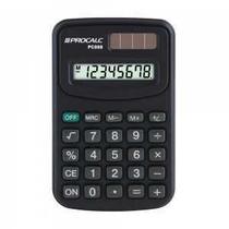 Calculadora de bolso c/tampa 8 dig pc888 procalc