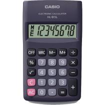 Calculadora de Bolso Casio HL-815L 8 Dígitos Portátil Preta - 4 Operações Básicas Calculadora de Bolso Casio HL-815L 8 Dígitos Portátil Preta - 4 Operações Básicas