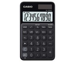 Calculadora de Bolso CASIO SL-310UC Preta 10 Dígitos Visor Grande Solar Bateria Função Taxa SL310UC