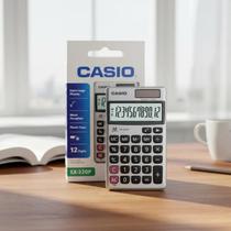 Calculadora de Bolso Casio SX-320 Com 10 Funções 12 Dígitos Prata. Calculadora de Bolso Casio SX-320 Com 10 Funções 12 Dígitos Prata.
