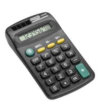 Calculadora de bolso cc1000 8 dígitos preta brw