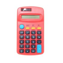 Calculadora de Bolso Compacta, 8 Dígitos e Cores Variadas