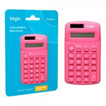 Calculadora De Bolso Elgin Cb1485R Rosa