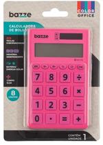 Calculadora De Bolso Rosa Com 8 Dígitos 618111 Bazze