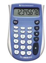 Calculadora De Bolso Texti503sv Texas Instruments Ti-503sv