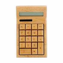 Calculadora de energia solar de bambu natural artesanal Omio Calculadora de energia solar de bambu natural artesanal Omio