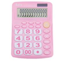 Calculadora De Escritório De Mesa 12 Dígitos a Pilha calculadora Grande Visor calculadora - bijoprata