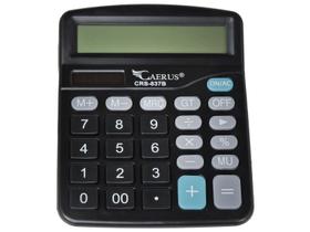 Calculadora de Escritório Painel Digital Comercial Grande 12 Dígitos Pilha AA - Caerus
